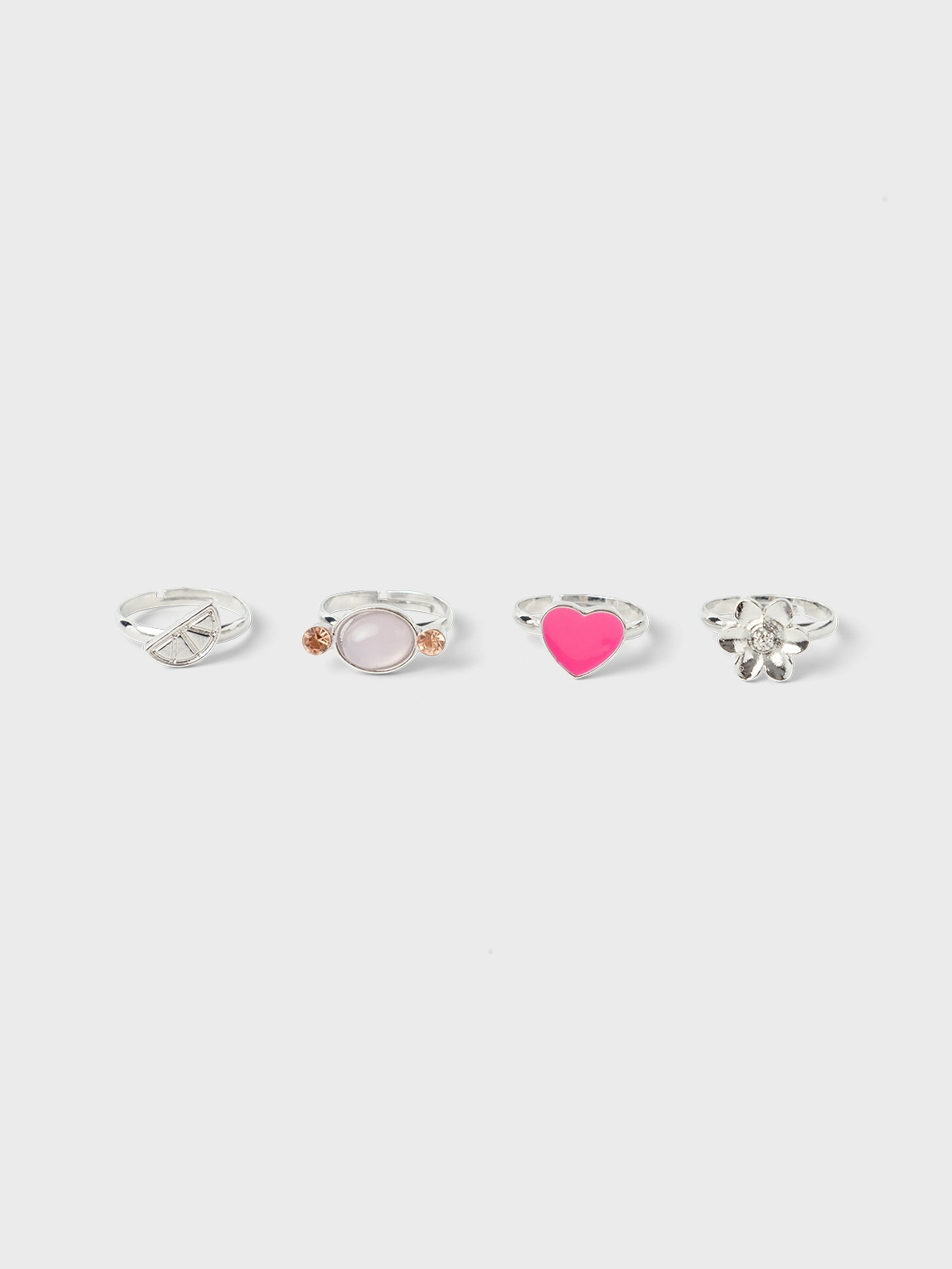 Name it zomer ring box (4pc) meisjes - zilver - Nkfacc Name it zomer ring box (4pc) meisjes - zilver - Nkfacc
