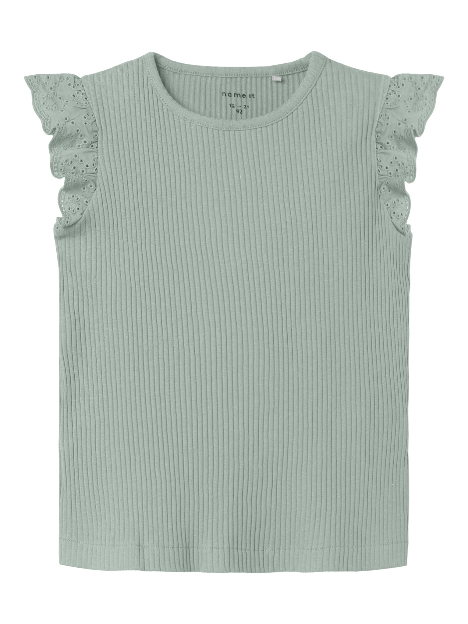 Name it zomer top S/S meisjes - blauw grijs - Nkfhalina Name it zomer top S/S meisjes - blauw grijs - Nkfhalina