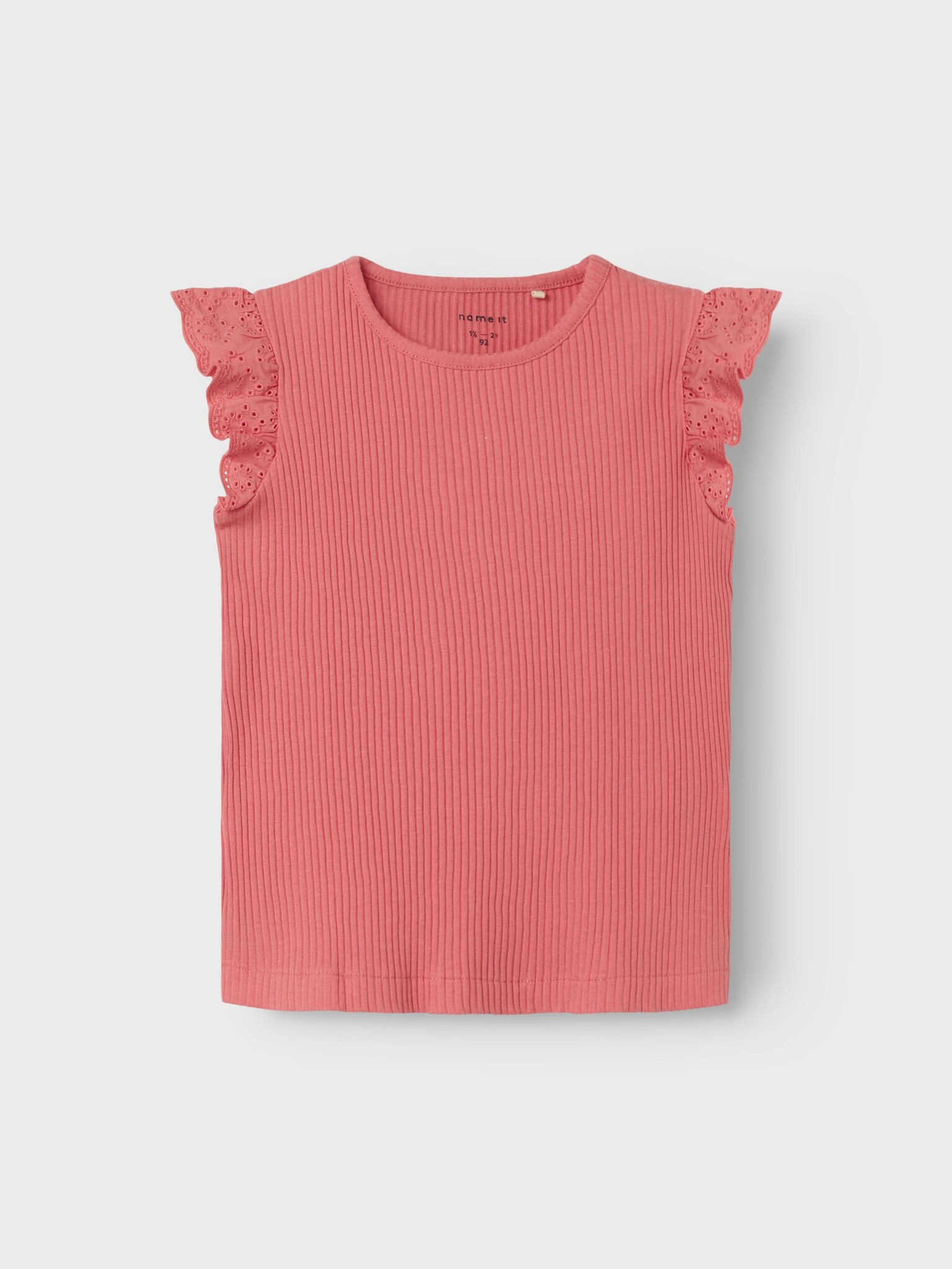 Name it zomer top S/S meisjes - koraal - Nkfhalina Name it zomer top S/S meisjes - koraal - Nkfhalina