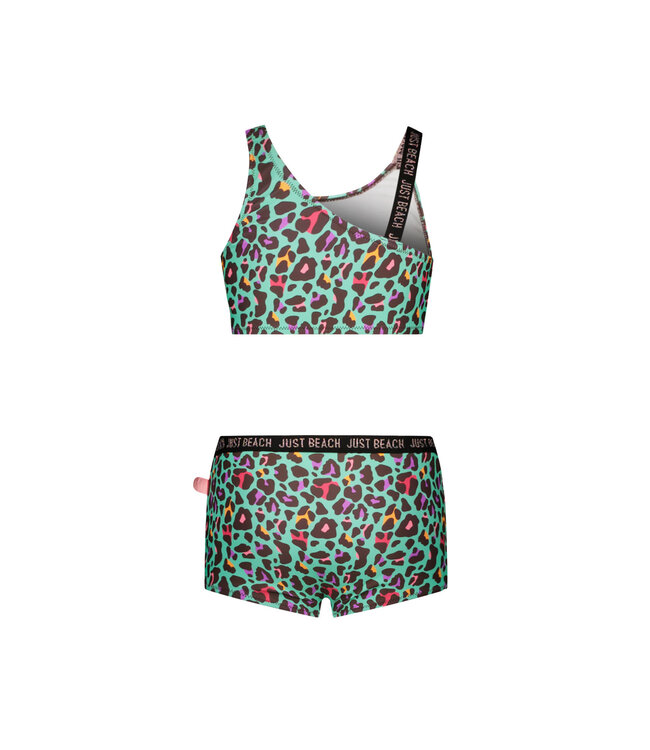 Just Beach zomer bikini meisjes - blauw panter - Tanzania