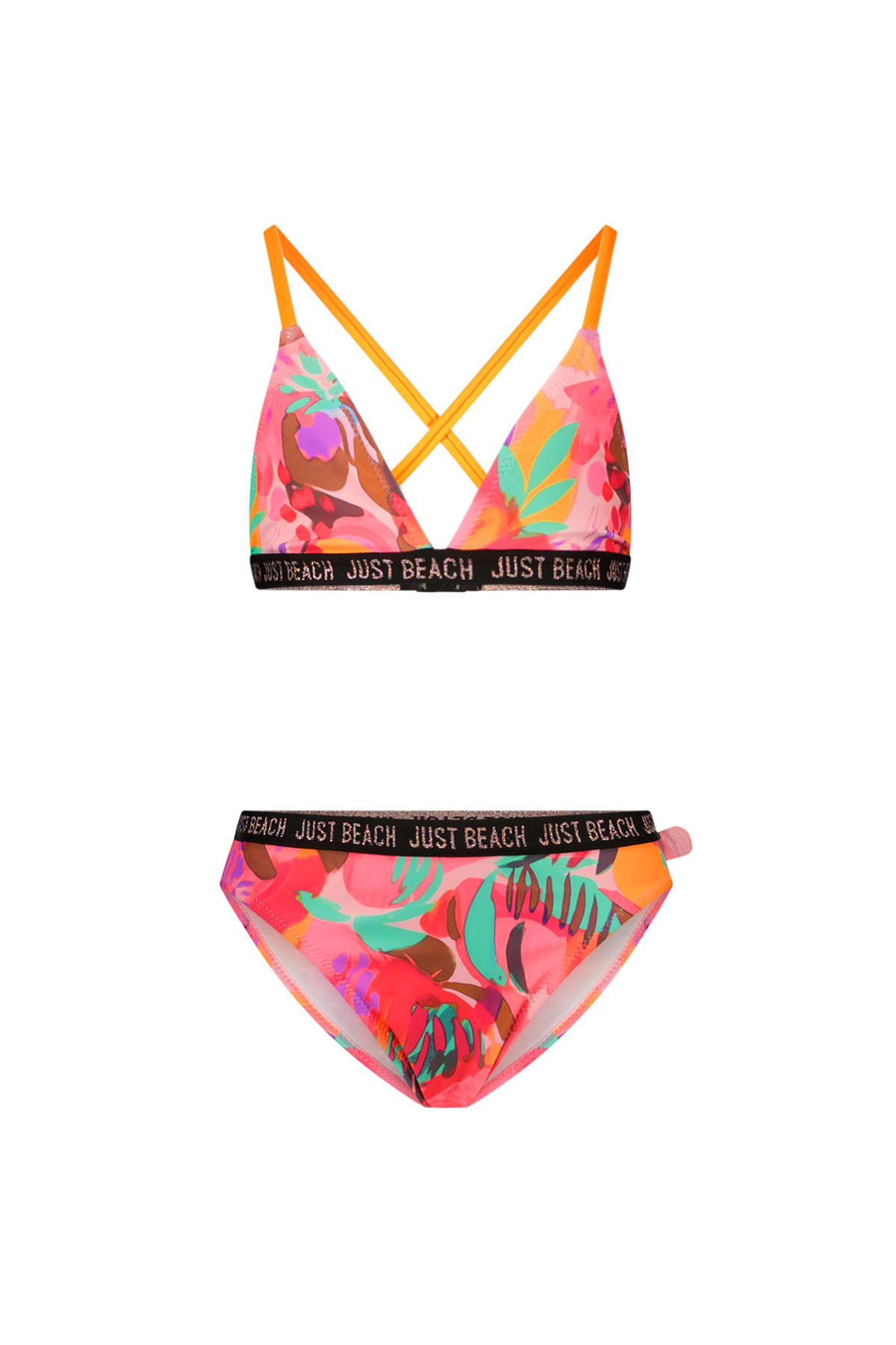 Just Beach zomer bikini meisjes - rood - triangel - Bali Just Beach zomer bikini meisjes - rood - triangel - Bali