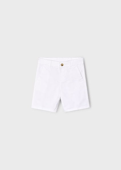 Mayoral Zomer chino short twill jongens - wit Mayoral Zomer chino short twill jongens - wit