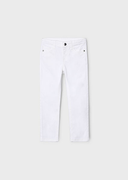 Mayoral Zomer broek slim fit jongens - wit Mayoral Zomer broek slim fit jongens - wit