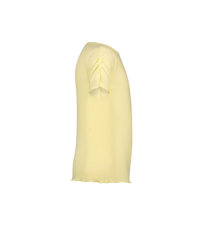 Like Flo zomer t-shirt meisjes - geel - rib - Elise