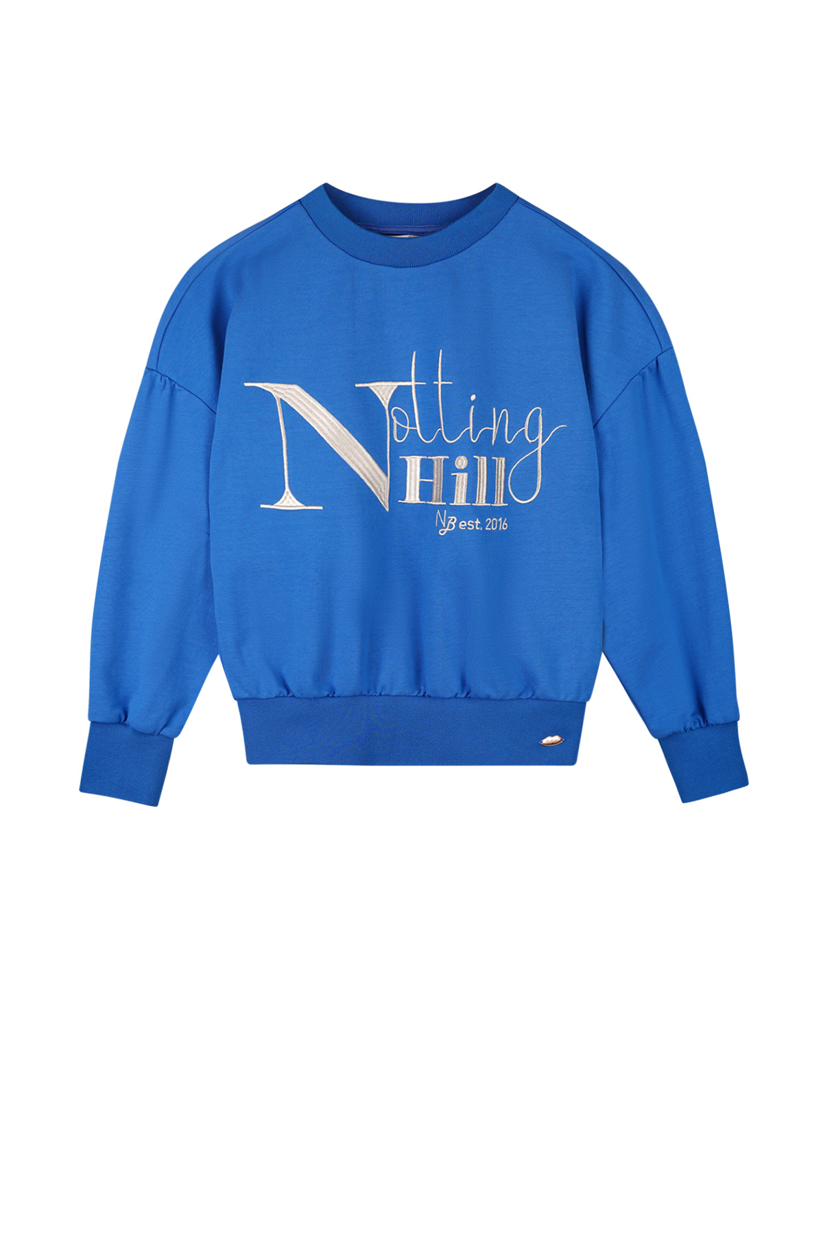 NoBell zomer sweater meisjes - blauw - artwork - Kim NoBell zomer sweater meisjes - blauw - artwork - Kim