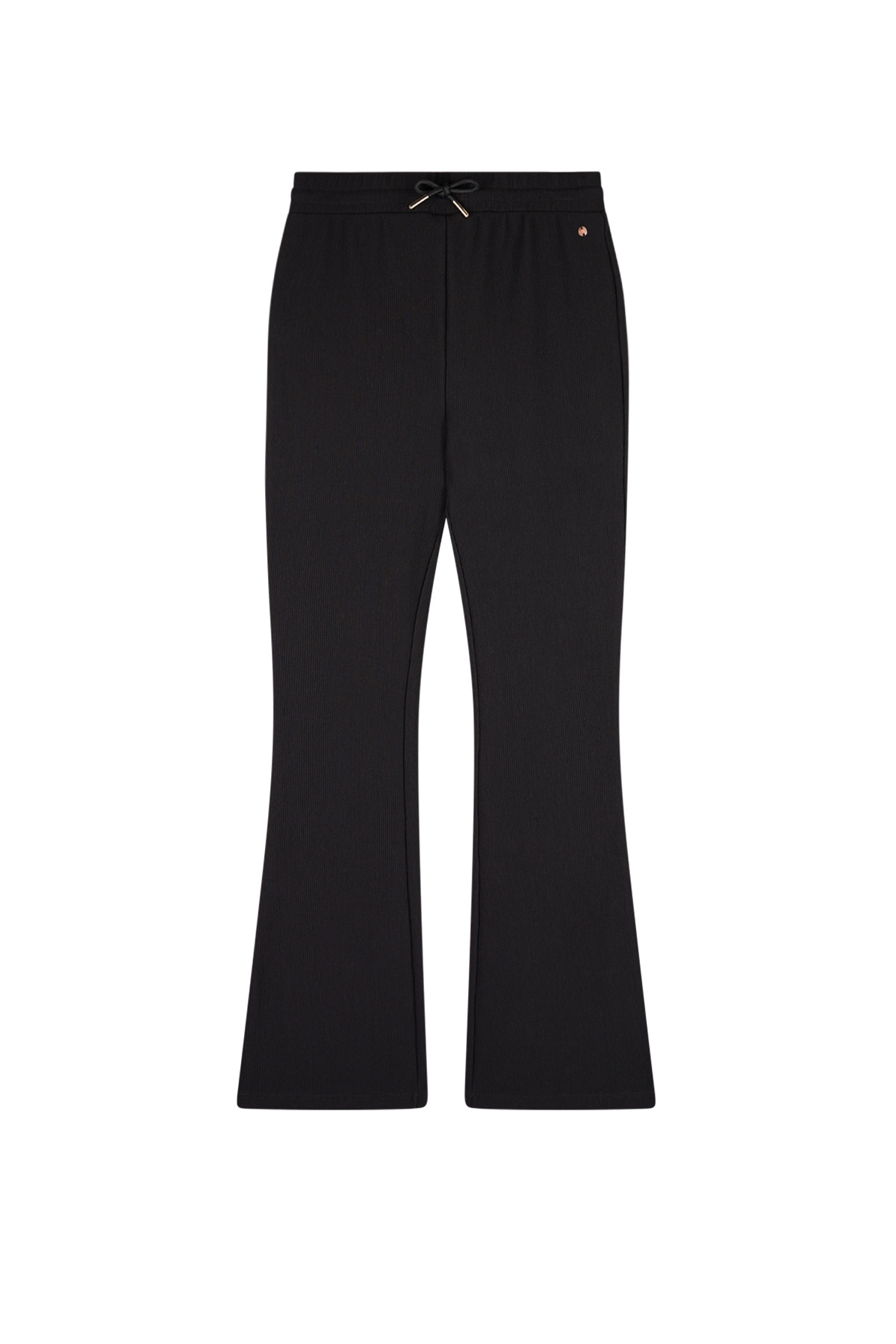 NoBell zomer broek meisjes - zwart - jersey rib - Sady NoBell zomer broek meisjes - zwart - jersey rib - Sady