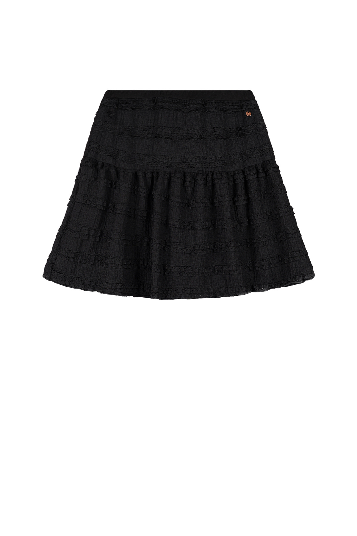 NoBell zomer rok meisjes - zwart - ruffels - Nika NoBell zomer rok meisjes - zwart - ruffels - Nika