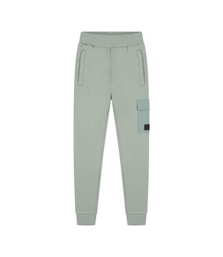 Malelions Zomer sweat broek jongens - agave groen - nylon pocket