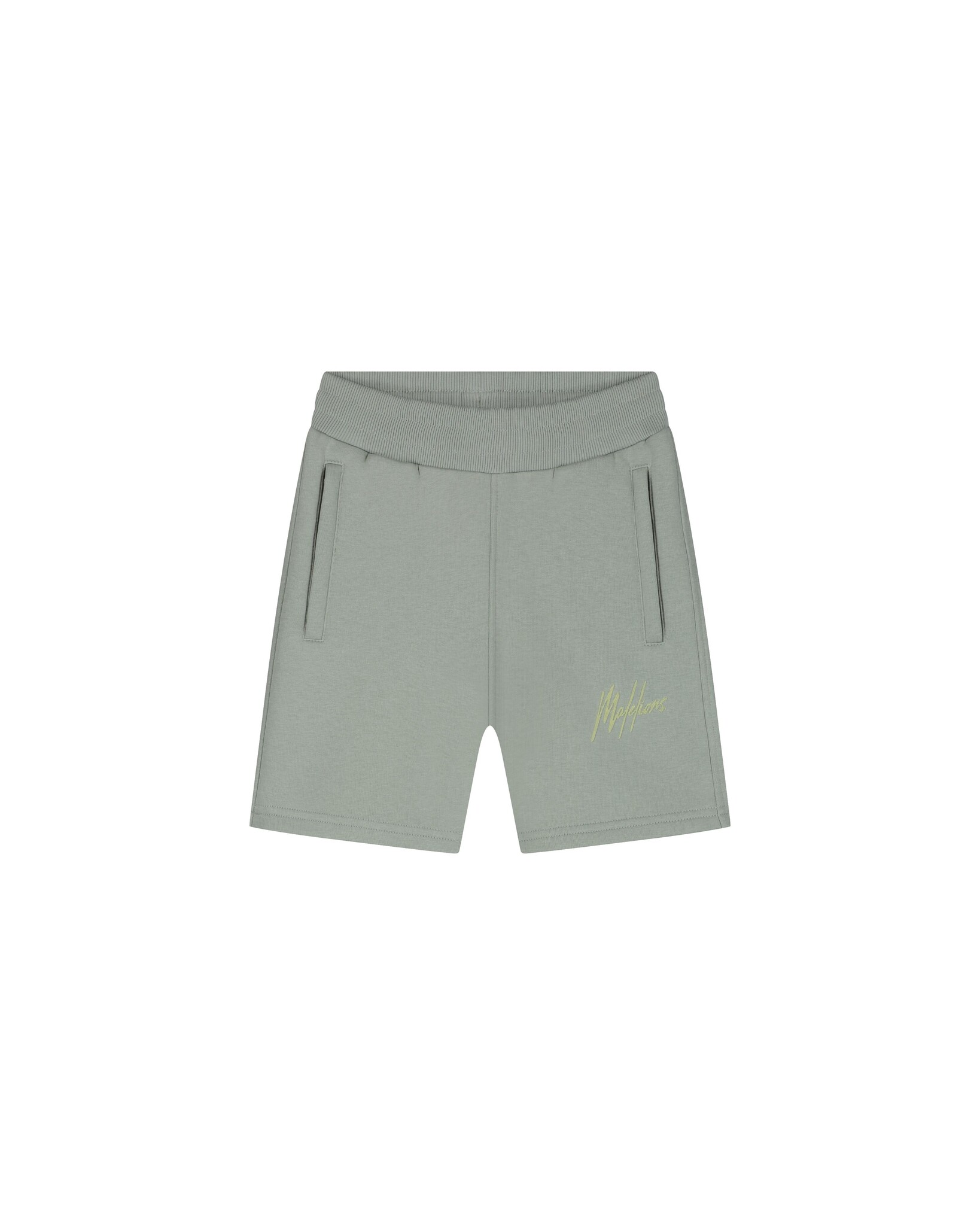 Malelions Zomer short jongens - agave groen - Signature - gestreept Malelions Zomer short jongens - agave groen - Signature - gestreept