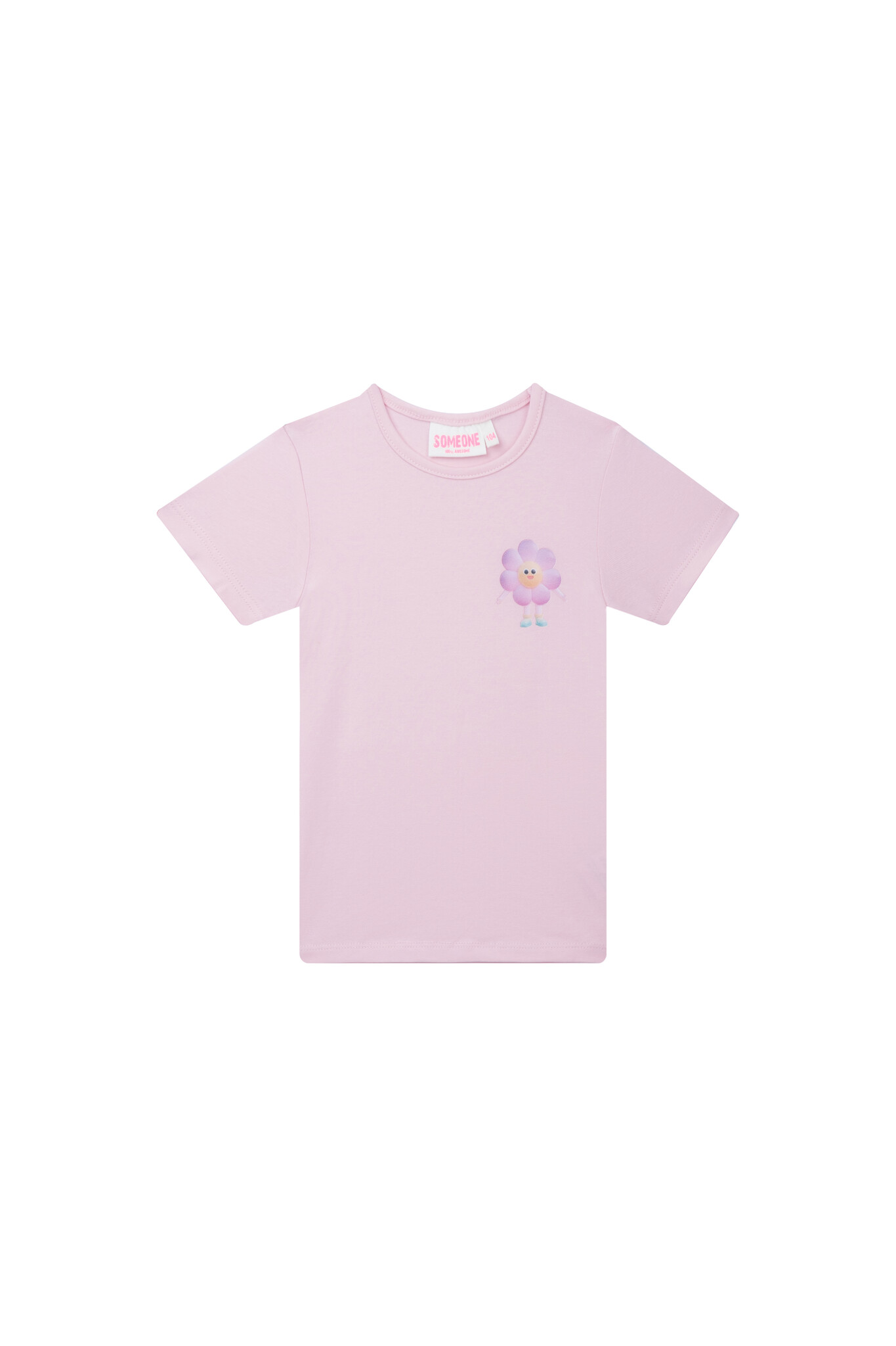 Someone Zomer t-shirt meisjes - roze - becca Someone Zomer t-shirt meisjes - roze - becca