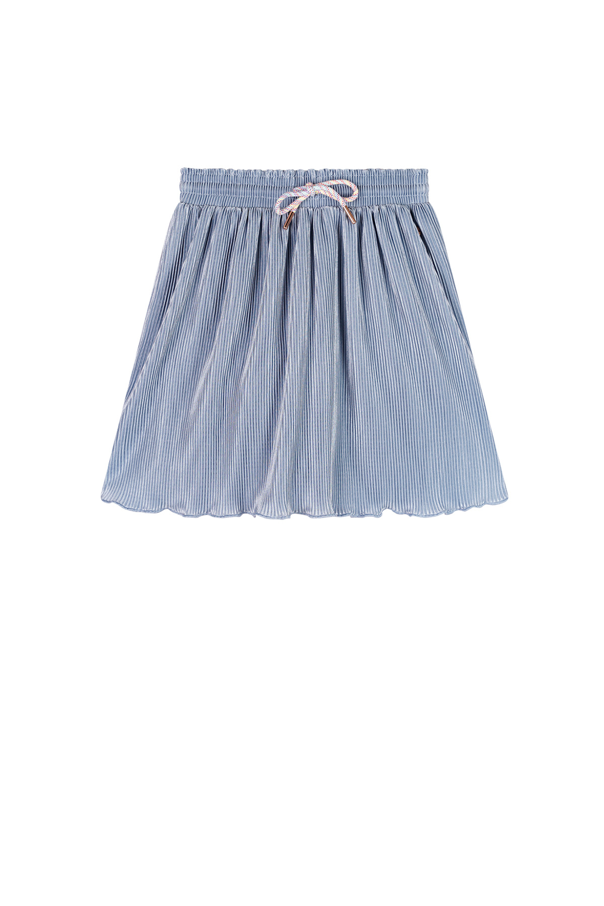 NoNo zomer rok meisjes - vintage denim blauw - plissee - Norah NoNo zomer rok meisjes - vintage denim blauw - plissee - Norah
