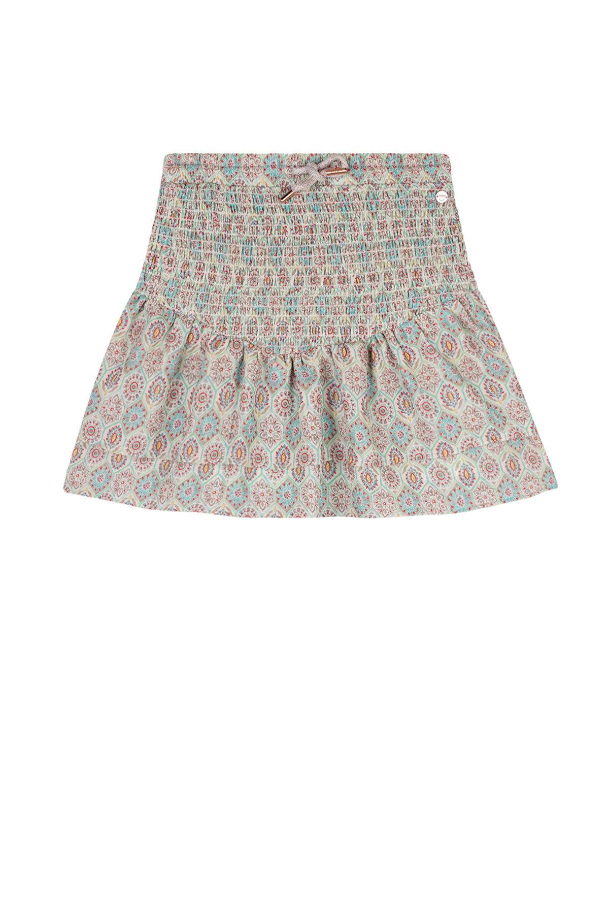 NoNo zomer rok meisjes - mint - AOP, smock - Nami NoNo zomer rok meisjes - mint - AOP, smock - Nami