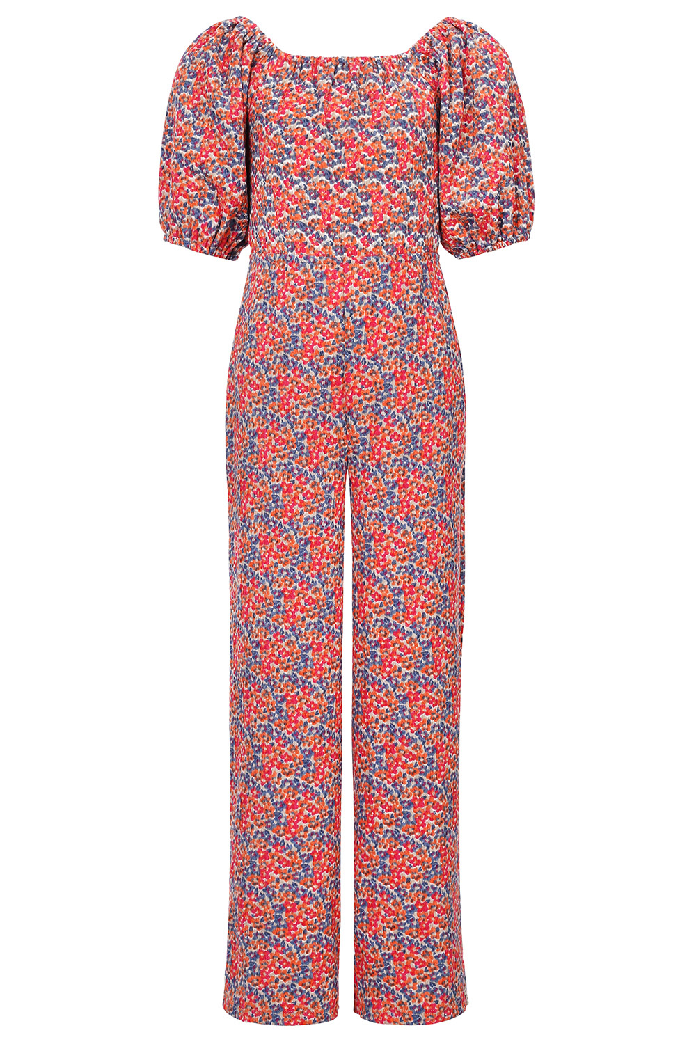 LOOXS Little Zomer jumpsuit meisjes crinkle - roze LOOXS Little Zomer jumpsuit meisjes crinkle - roze