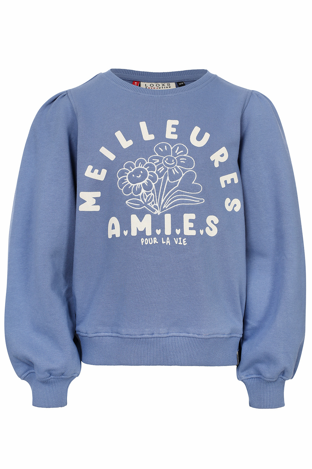 LOOXS Little Zomer sweater meisjes - blauw LOOXS Little Zomer sweater meisjes - blauw