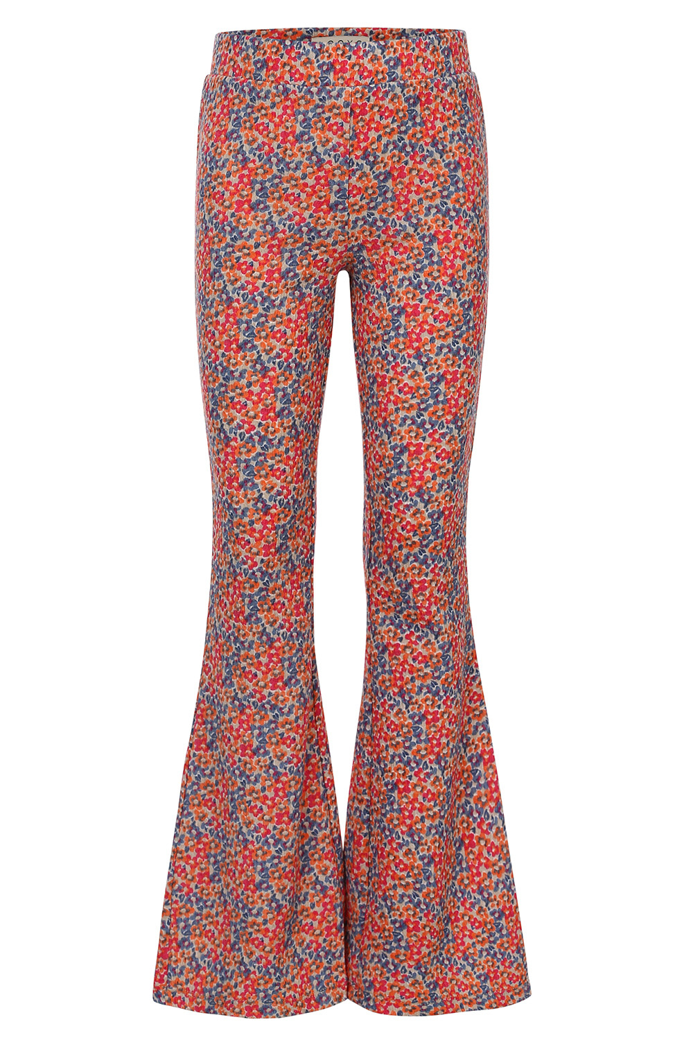 LOOXS Little Zomer flair broek meisjes crinkle - roze LOOXS Little Zomer flair broek meisjes crinkle - roze