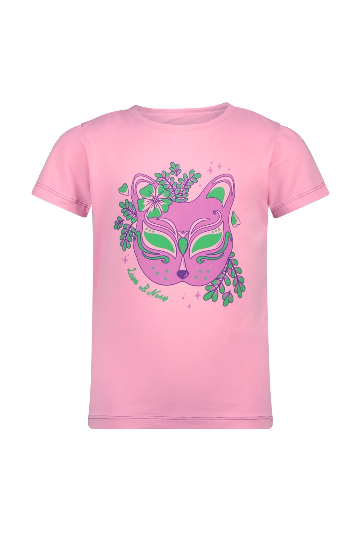 B.Nosy zomer t-shirt meisjes - roze glazuur - Tammy B.Nosy zomer t-shirt meisjes - roze glazuur - Tammy
