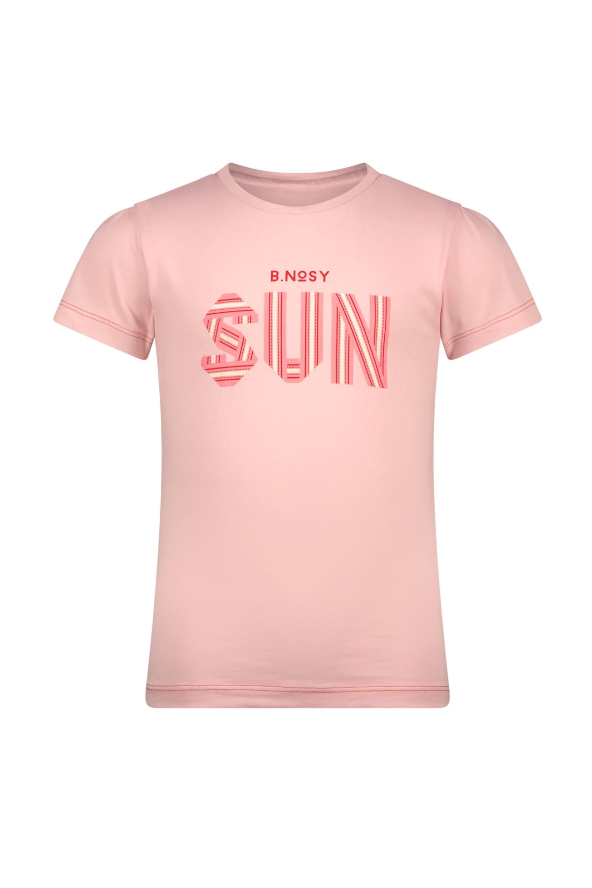 B.Nosy zomer t-shirt meisjes - roze koraal blush - Tammy B.Nosy zomer t-shirt meisjes - roze koraal blush - Tammy