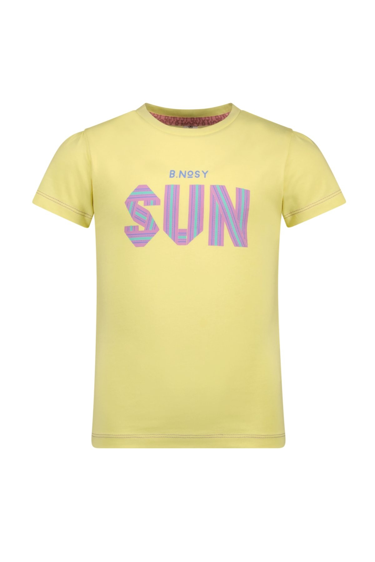 B.Nosy zomer t-shirt meisjes - geel - Tammy B.Nosy zomer t-shirt meisjes - geel - Tammy