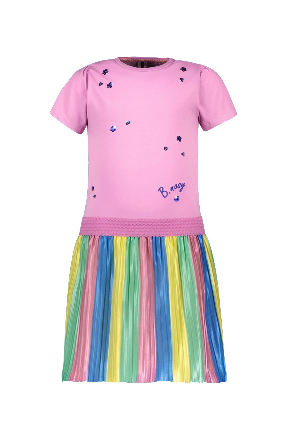B.Nosy zomer jurk meisjes - violet paars - plissee - Dannae B.Nosy zomer jurk meisjes - violet paars - plissee - Dannae