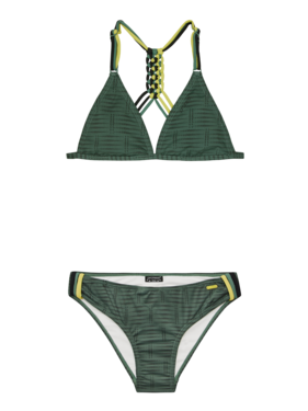 Protest zomer triangel bikini meisjes - groen - Fimke Protest zomer triangel bikini meisjes - groen - Fimke