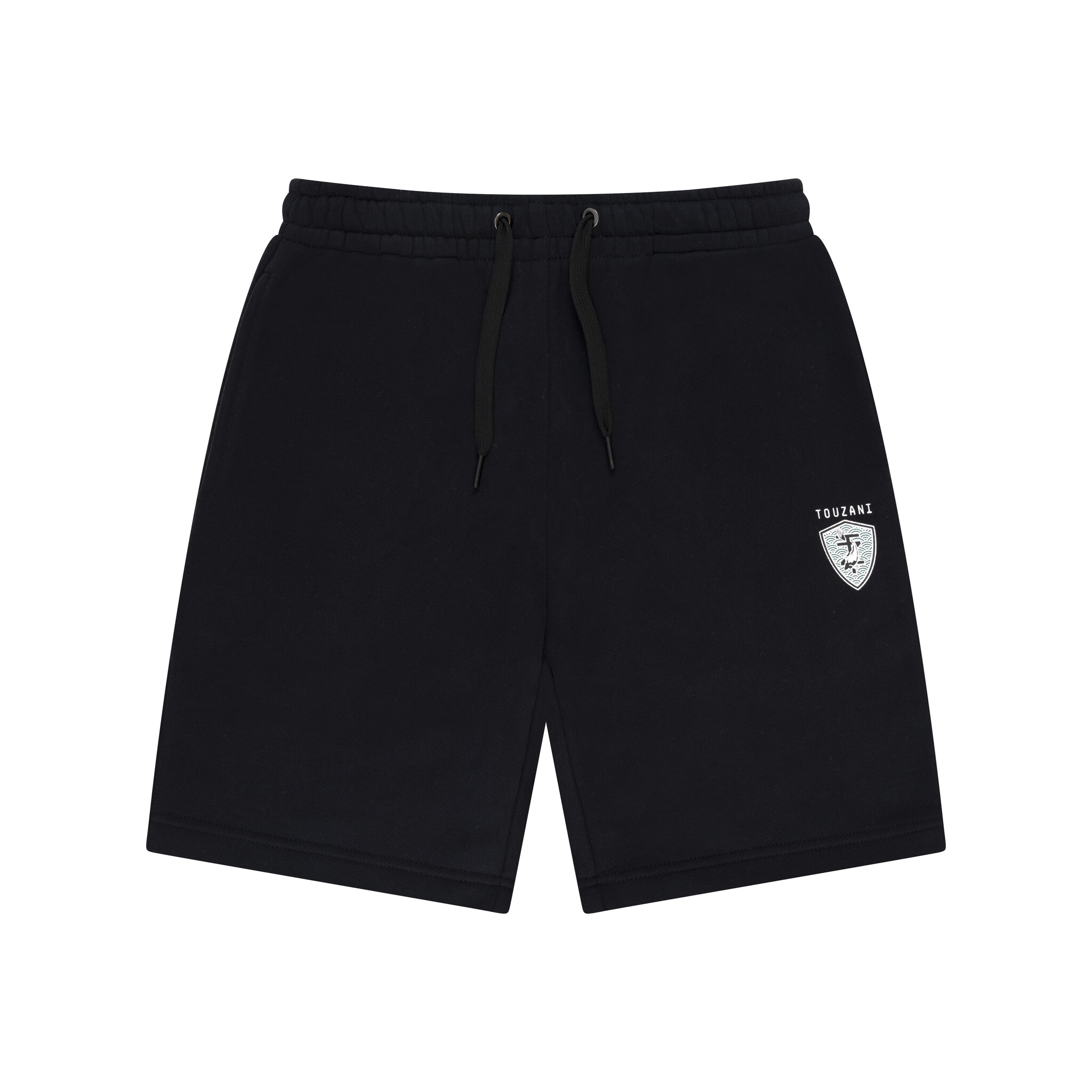 Touzani zomer sweat short jongens - zwart - Kumonryu Touzani zomer sweat short jongens - zwart - Kumonryu