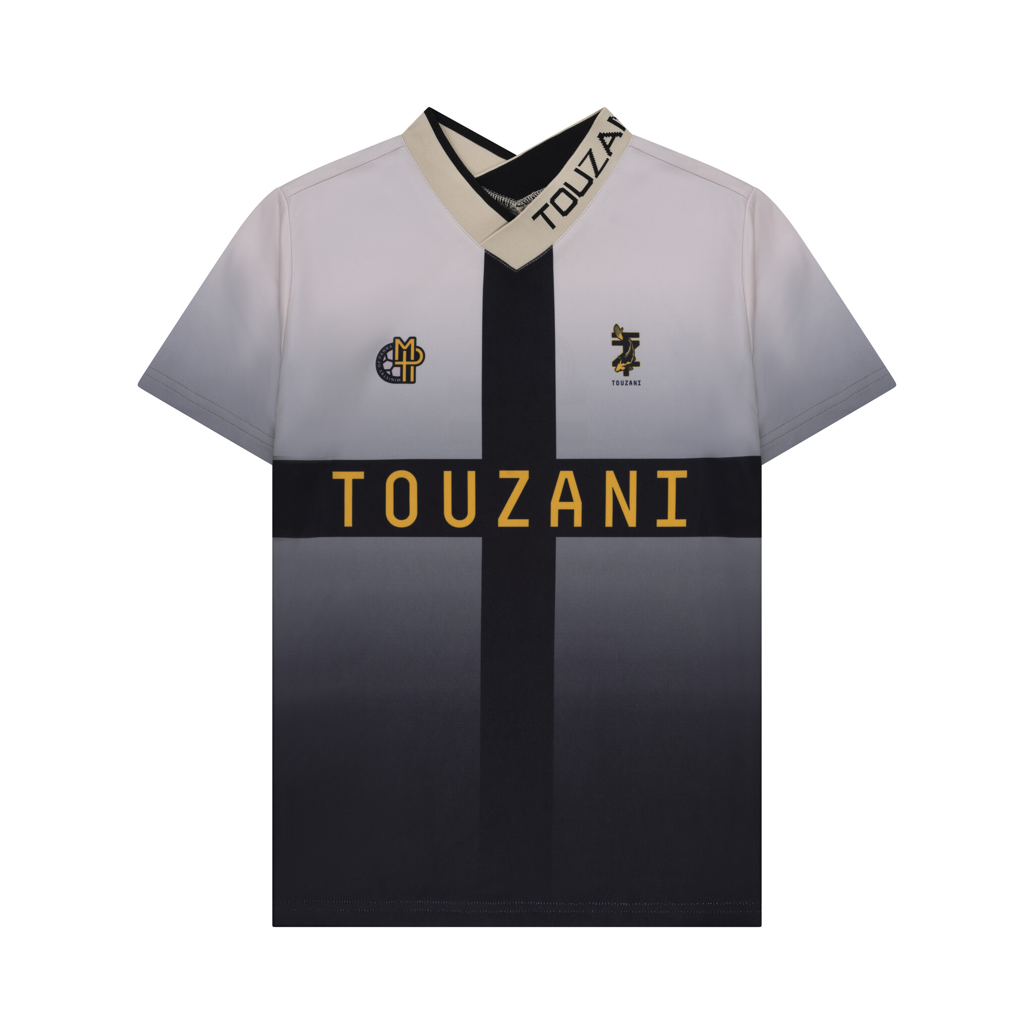 Touzani zomer voetbal shirt jongens - beige - Taisho Touzani zomer voetbal shirt jongens - beige - Taisho