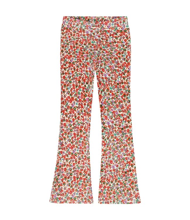 Tumble & Dry zomer broek meisjes - parel wit AOP - Frenchie