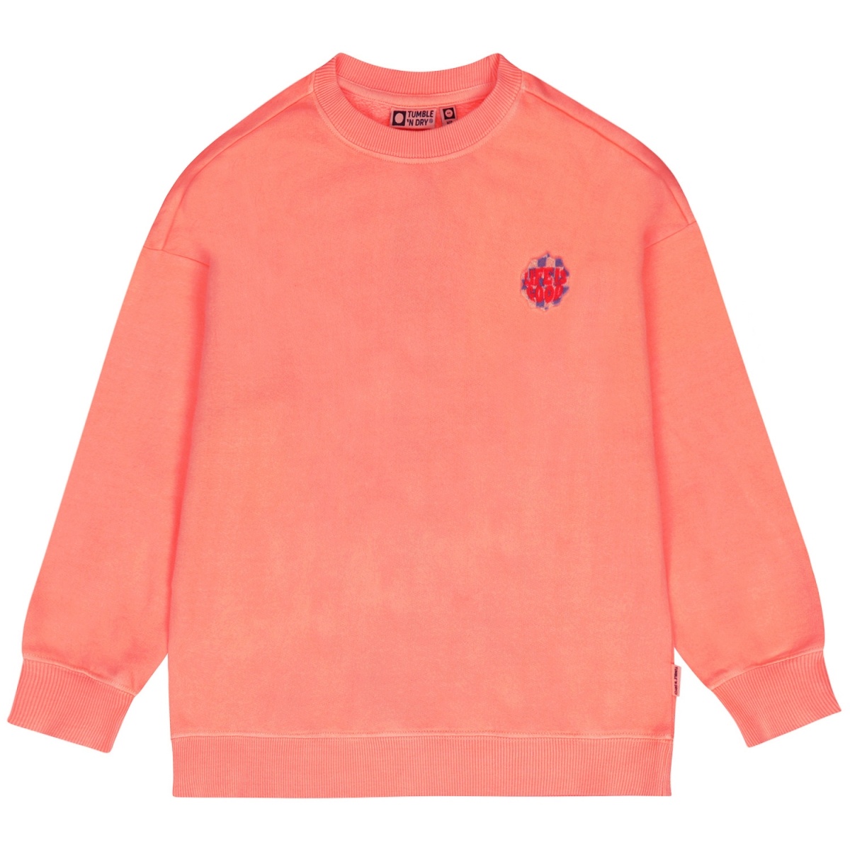 Tumble & Dry zomer sweater meisjes - koraal - Neo Tumble & Dry zomer sweater meisjes - koraal - Neo