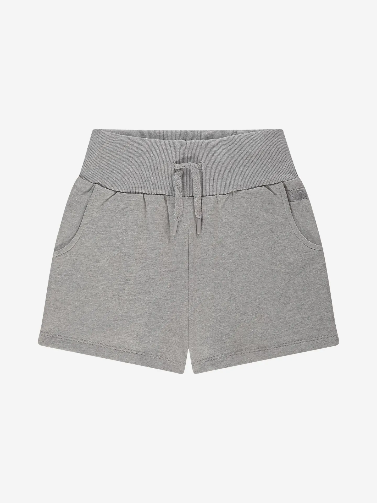 Nik&Nik zomer sweat short meisjes - grijs - Ivy Nik&Nik zomer sweat short meisjes - grijs - Ivy