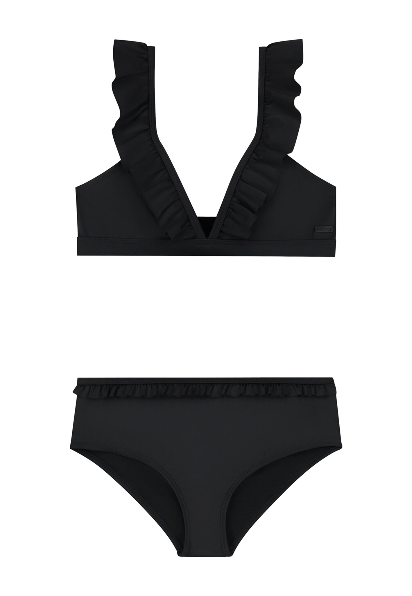 Shiwi Zomer bikini meisjes - zwart - Bella - triangel set Shiwi Zomer bikini meisjes - zwart - Bella - triangel set