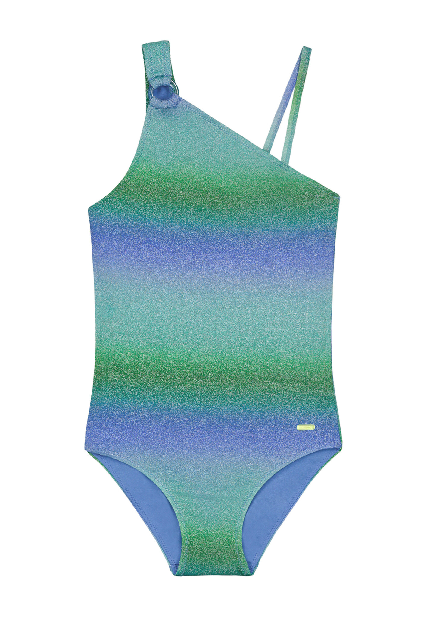 Shiwi Zomer badpak meisjes - glitter groen - Lisa - racerback Shiwi Zomer badpak meisjes - glitter groen - Lisa - racerback