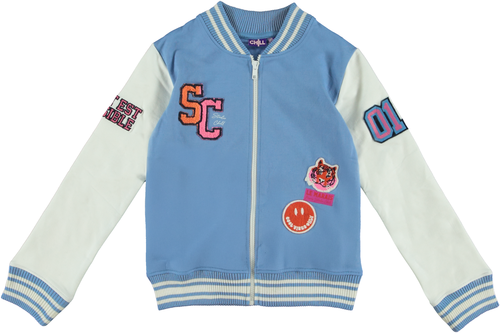 O'Chill Zomer meisjes vest blauw - Claire O'Chill Zomer meisjes vest blauw - Claire