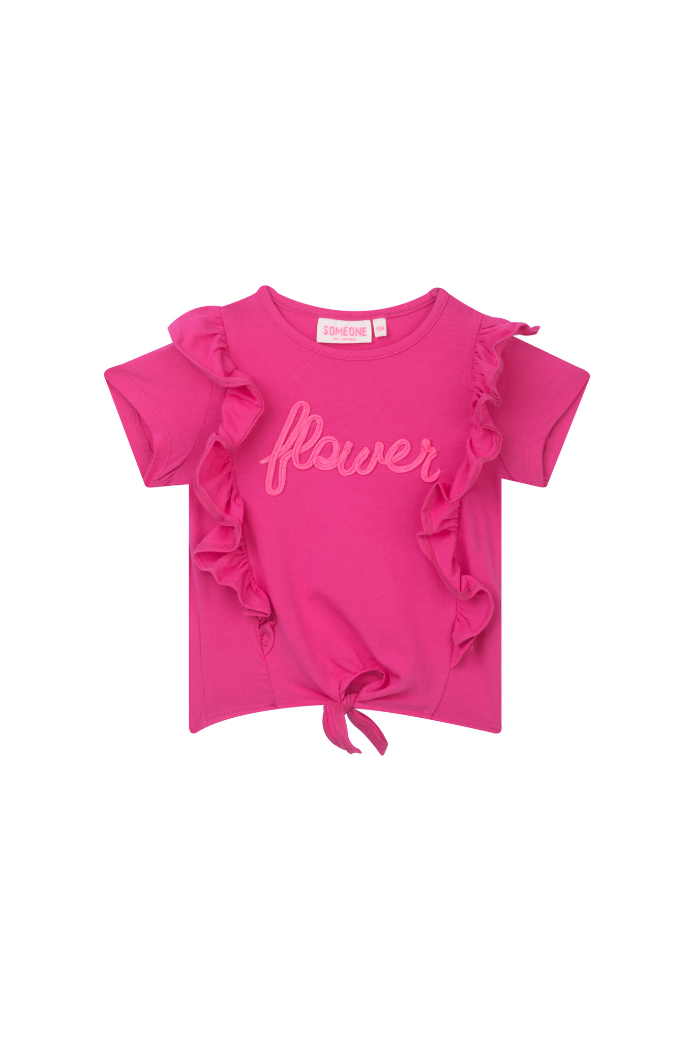 Someone Zomer t-shirt meisjes - roze - ester Someone Zomer t-shirt meisjes - roze - ester
