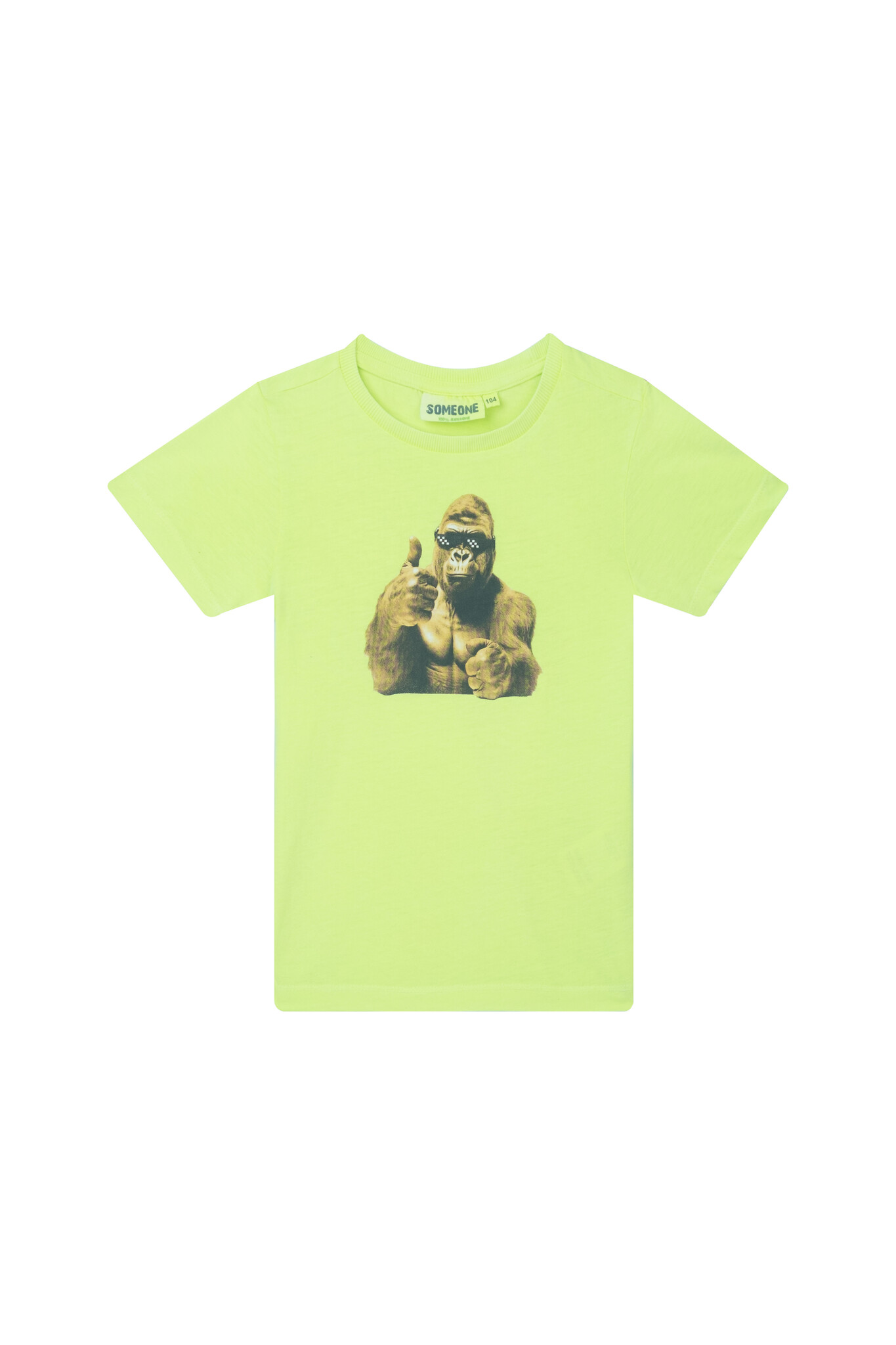 Someone Zomer t-shirt jongens - geel - dries Someone Zomer t-shirt jongens - geel - dries