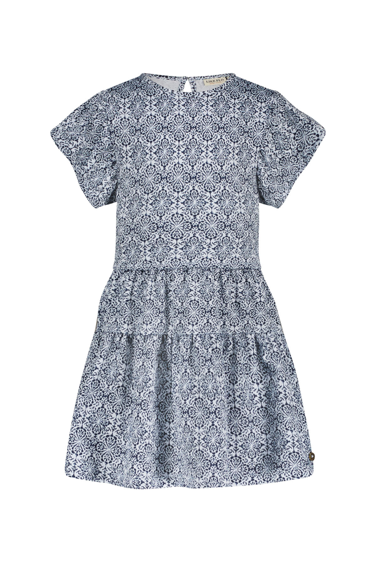 Like Flo zomer jurk meisjes - Ikat - AOP - Marley Like Flo zomer jurk meisjes - Ikat - AOP - Marley