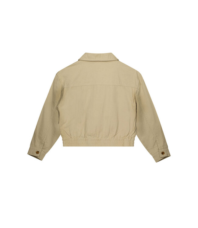 Like Flo zomer trenchcoat jas meisjes teens - zand - cropped - Akon