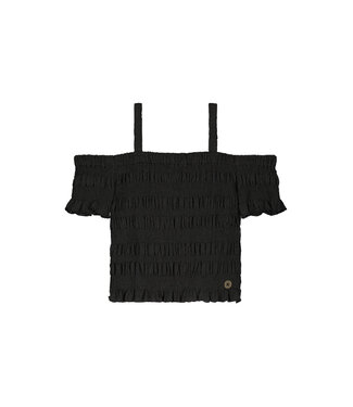 Like Flo zomer top meisjes teens - antraciet grijs - off shoulder - Ebi Like Flo zomer top meisjes teens - antraciet grijs - off shoulder - Ebi