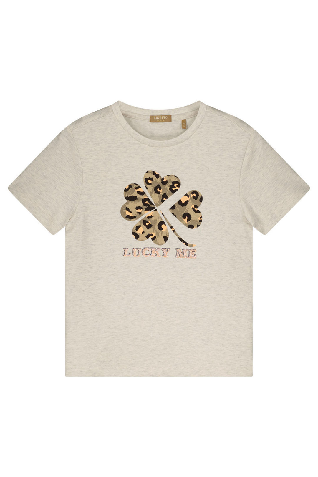 Like Flo zomer shirt meisjes teens - ecru melee - Ease Like Flo zomer shirt meisjes teens - ecru melee - Ease