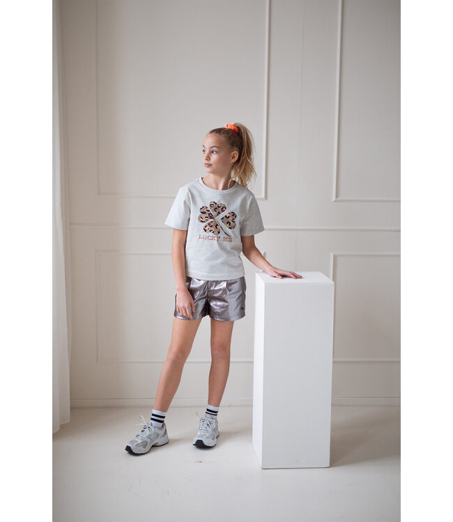 Like Flo zomer shirt meisjes teens - ecru melee - Ease