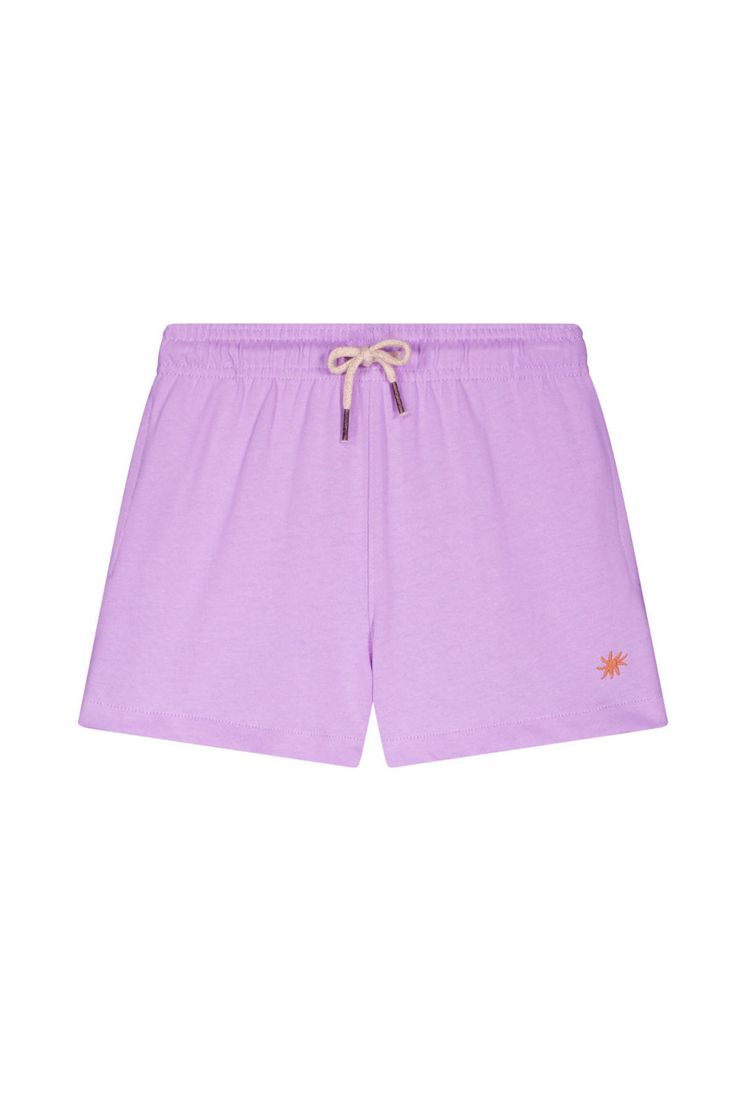 Like Flo zomer sweat short meisjes teens - lila - palm - Fibo Like Flo zomer sweat short meisjes teens - lila - palm - Fibo