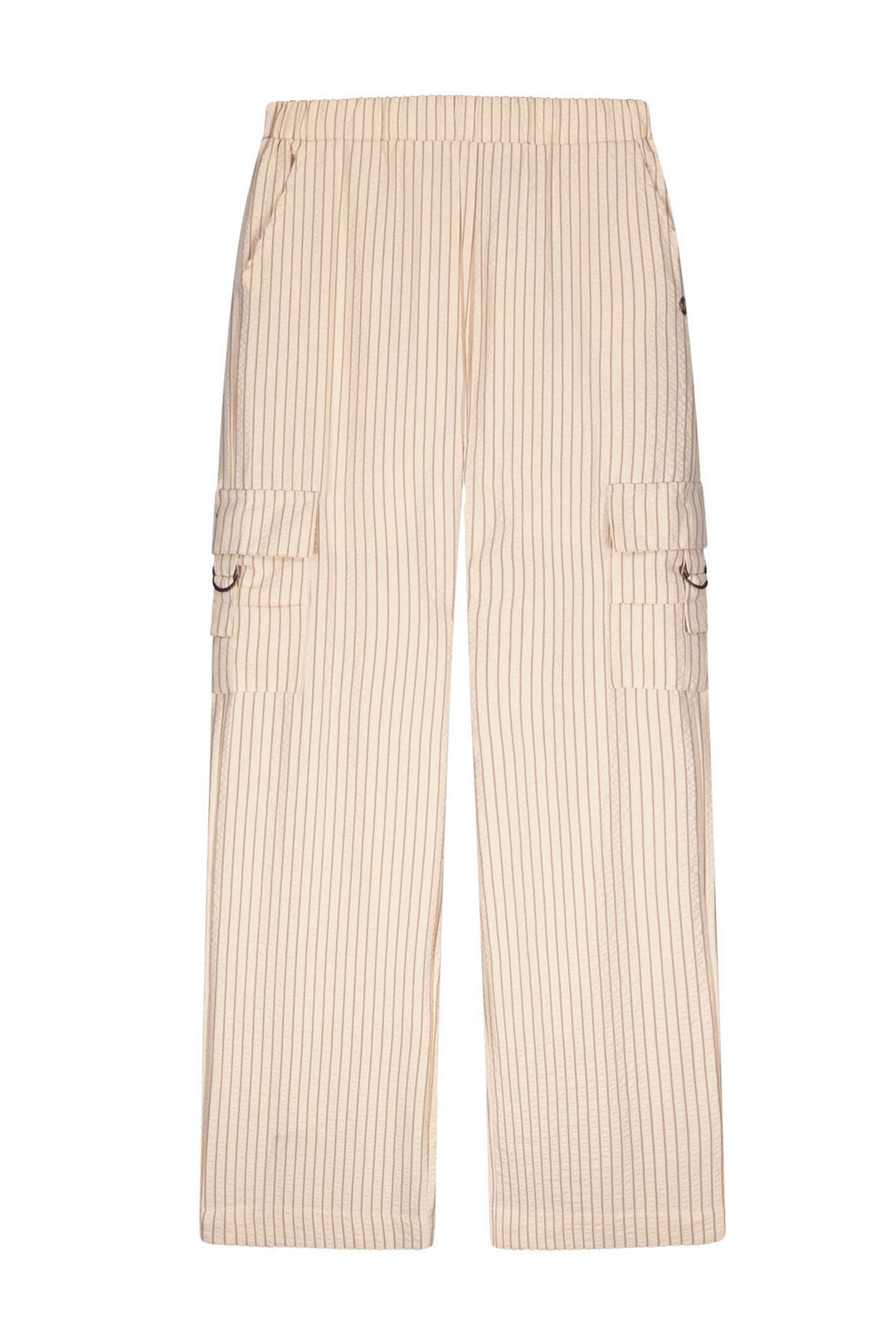 Like Flo zomer cargo broek meisjes teens - creme, gestreept - Fever Like Flo zomer cargo broek meisjes teens - creme, gestreept - Fever