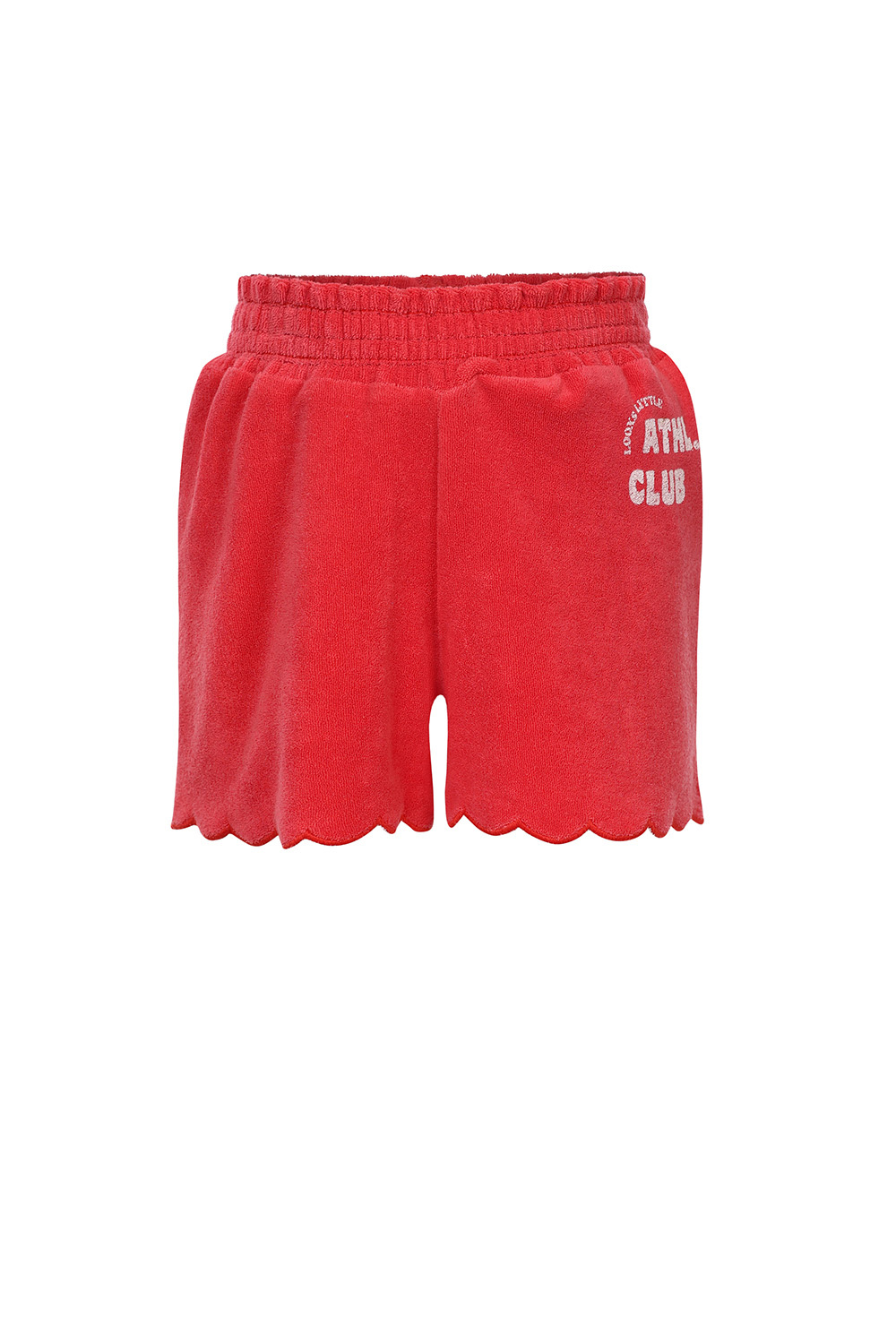 LOOXS Little Zomer short meisjes terry - rood LOOXS Little Zomer short meisjes terry - rood