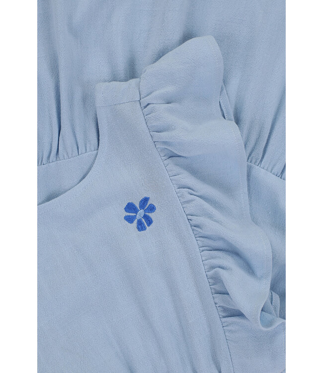 LOOXS Little Zomer smock top meisjes fancy - blauw