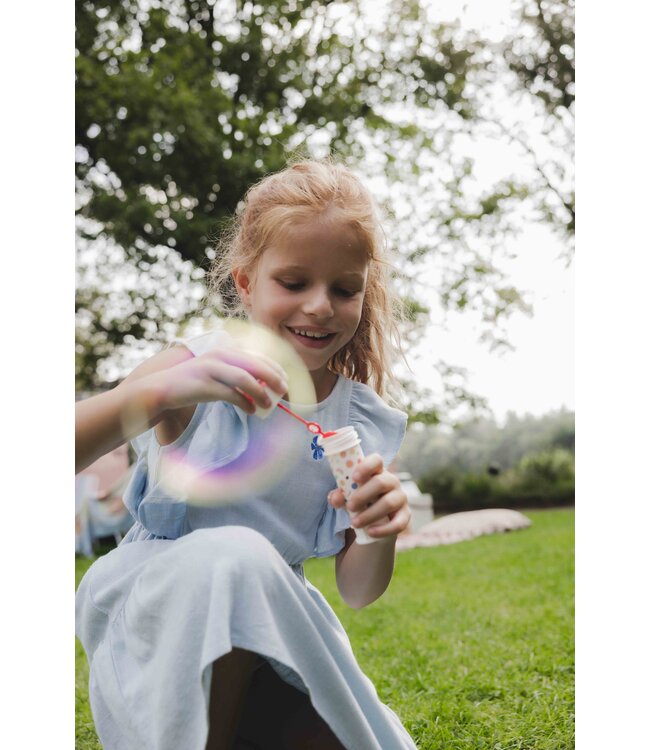 LOOXS Little Zomer smock top meisjes fancy - blauw