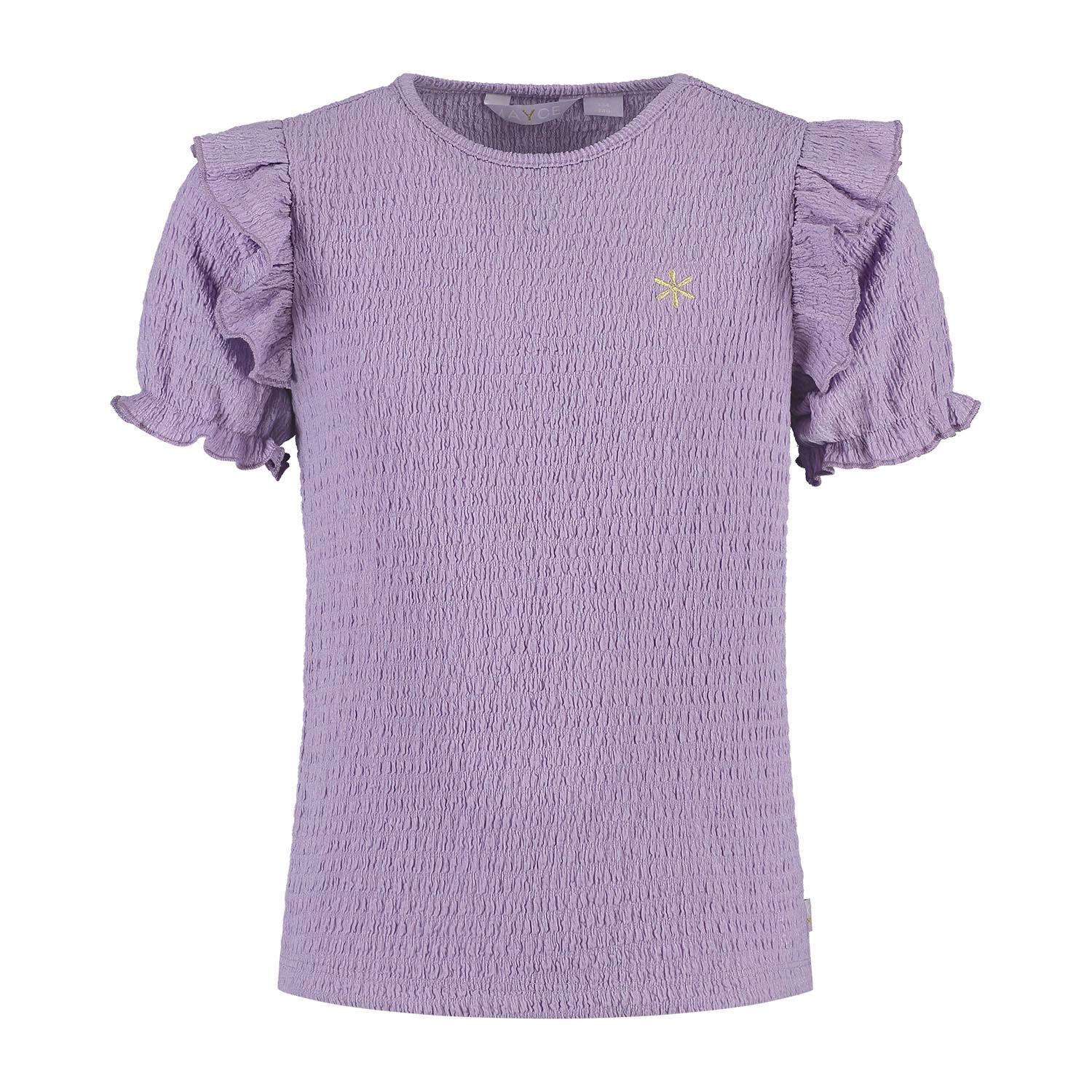 MAYCE zomer top meisjes - lila - wrinkel MAYCE zomer top meisjes - lila - wrinkel