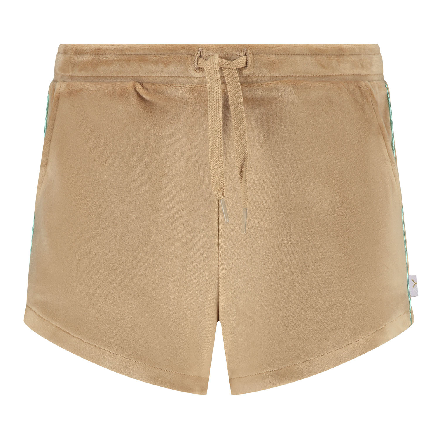 MAYCE zomer short meisjes - taupe - velvet MAYCE zomer short meisjes - taupe - velvet