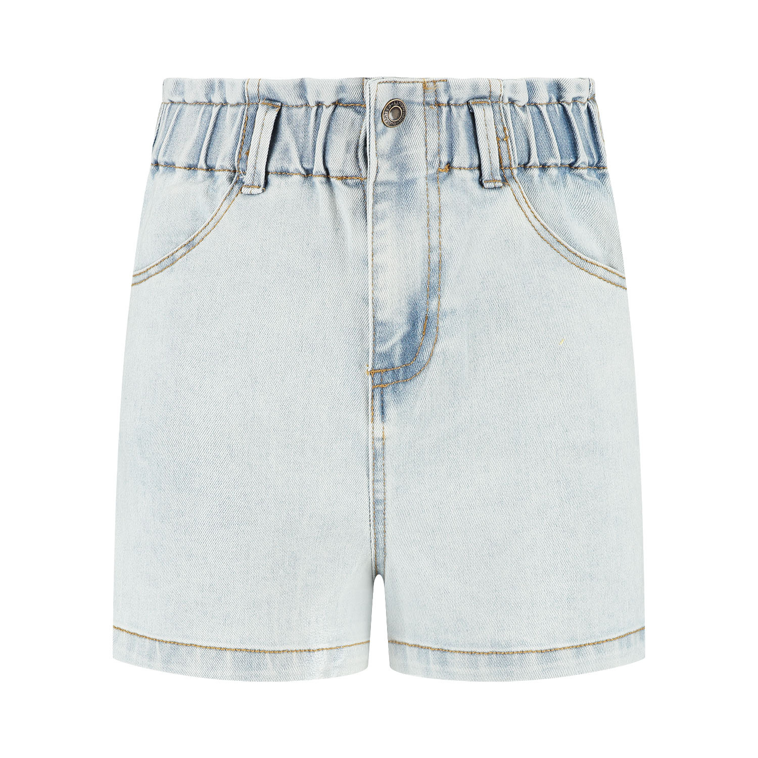 MAYCE zomer jeans short meisjes - licht blauw denim MAYCE zomer jeans short meisjes - licht blauw denim