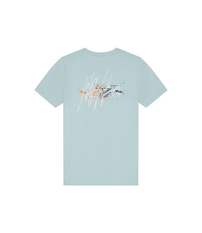 Malelions Zomer t-shirt jongens - sky blauw - Splash
