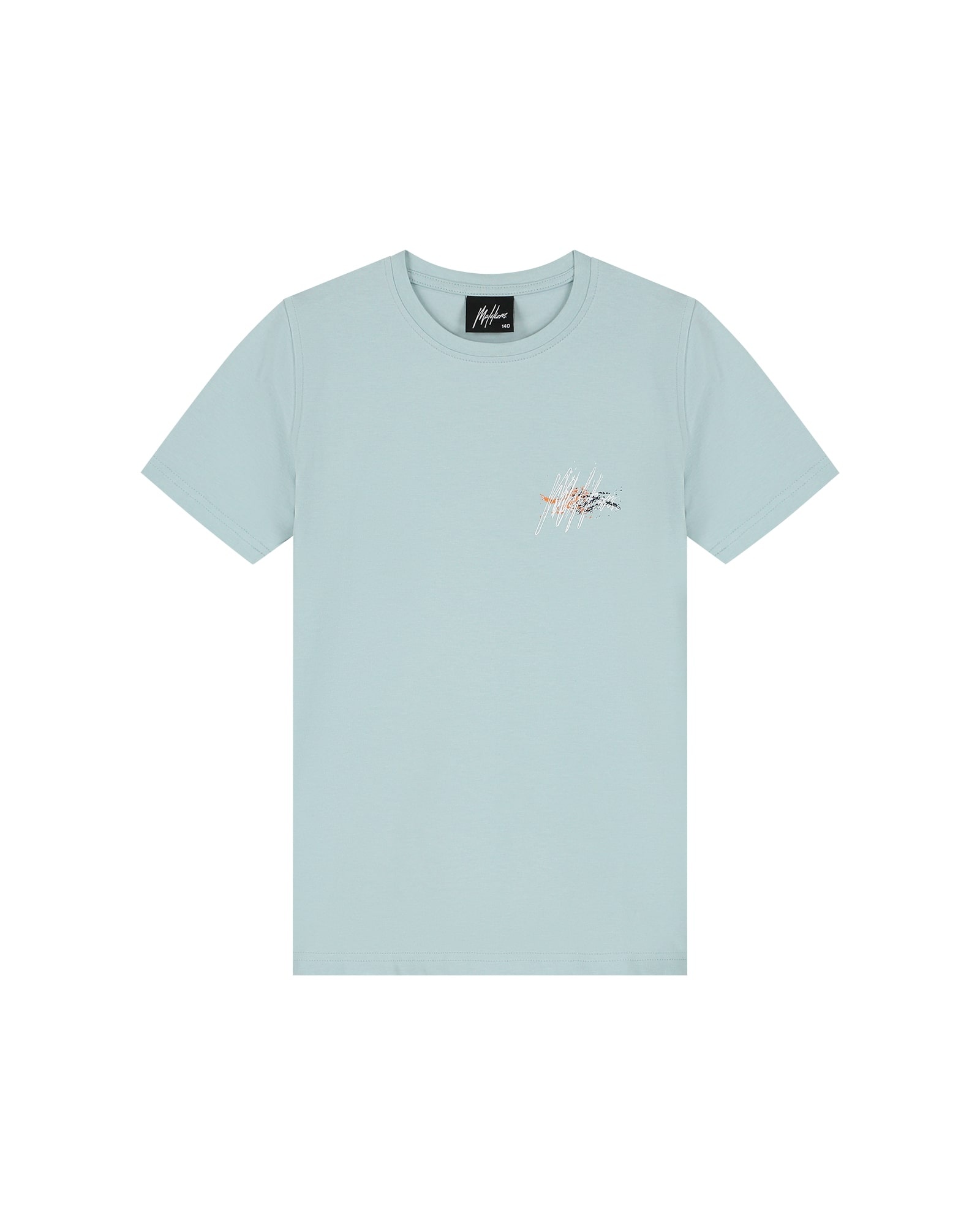 Malelions Zomer t-shirt jongens - sky blauw - Splash Malelions Zomer t-shirt jongens - sky blauw - Splash