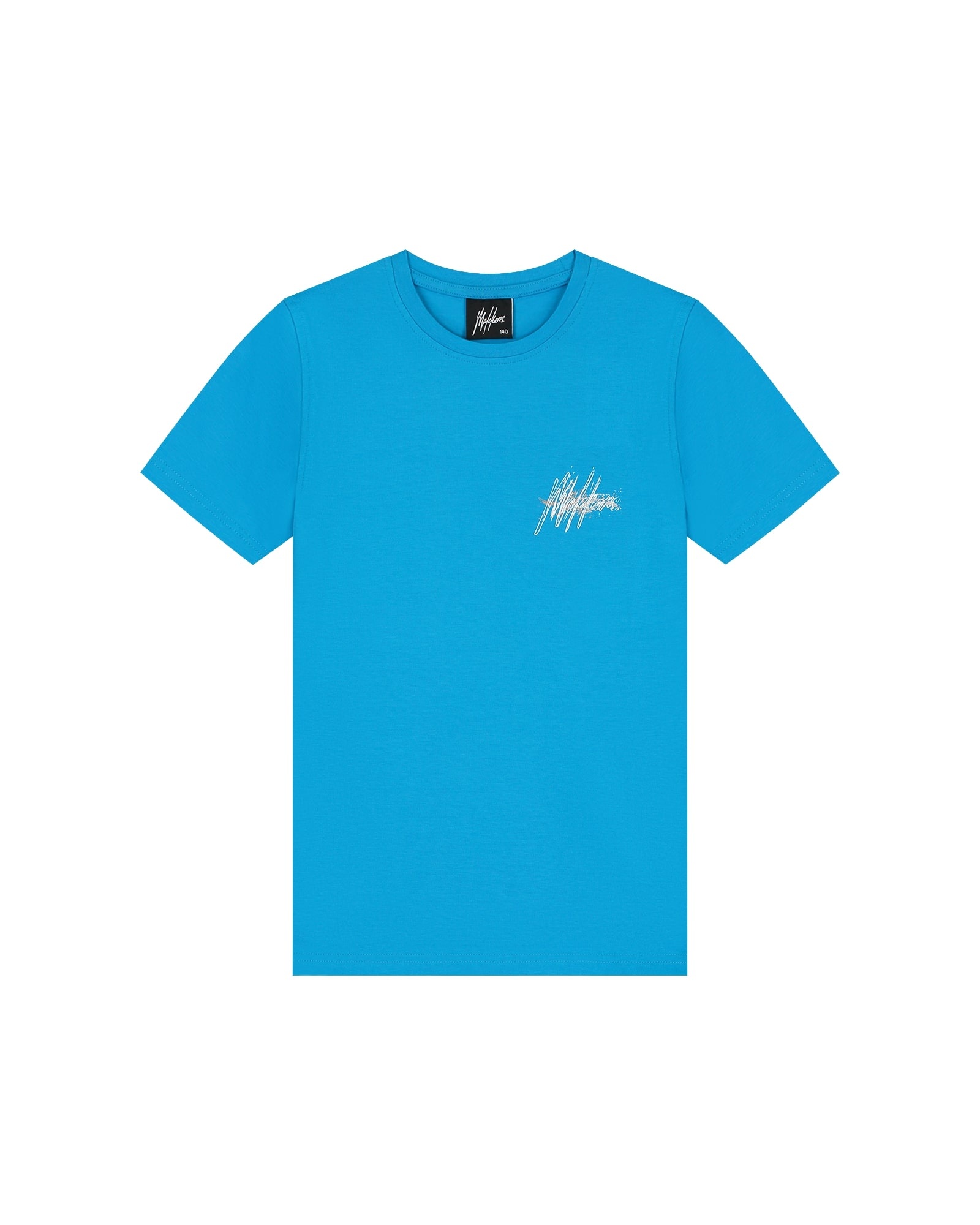 Malelions Zomer t-shirt jongens - aqua blauw - Splash Malelions Zomer t-shirt jongens - aqua blauw - Splash
